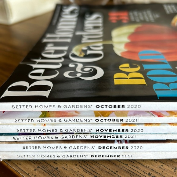 6 BH&G Magazines Fall/Winter/Holiday - Picture 9 of 16